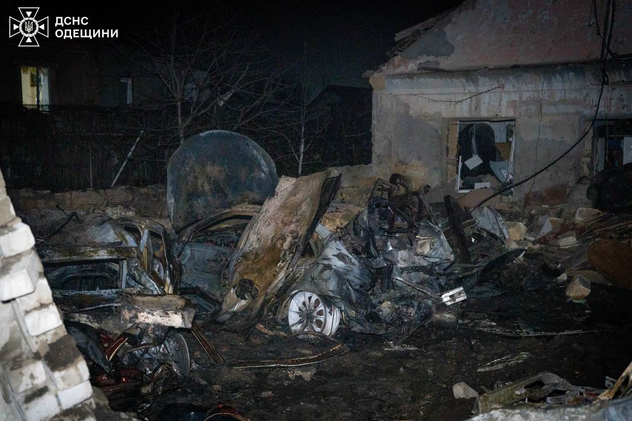 Нічна атака на Одесу 21 листопада